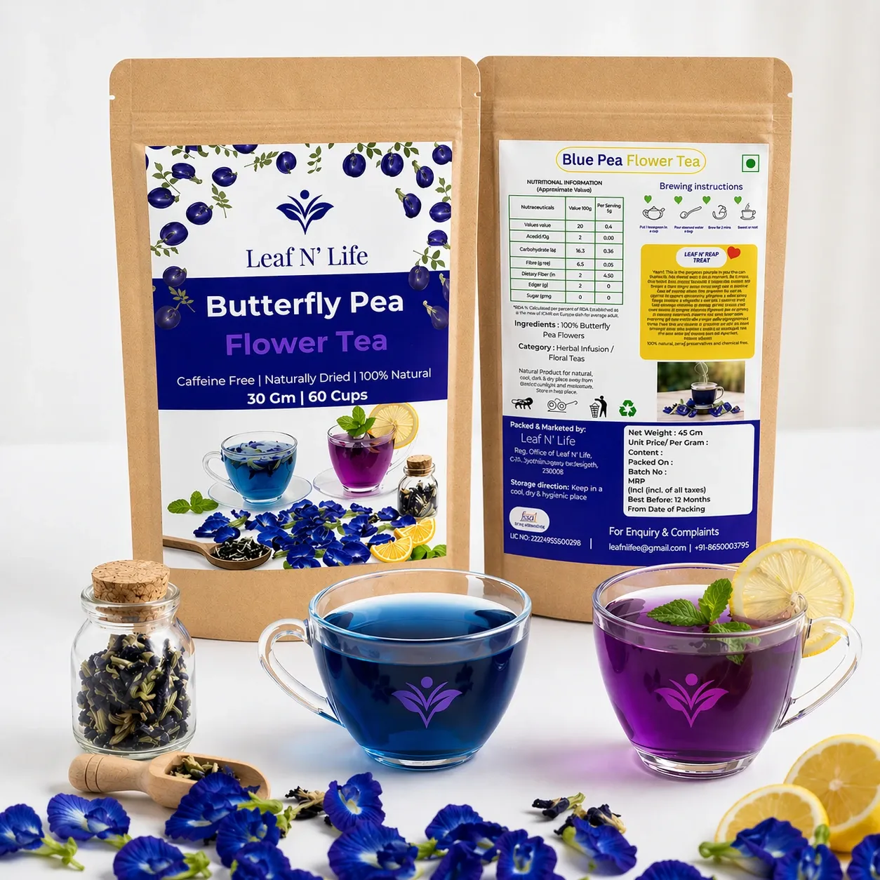 Butterfly Pea Flowers | 30Gm