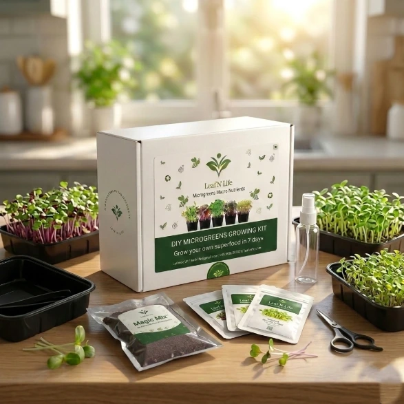 DIY Microgreens Growing Kit